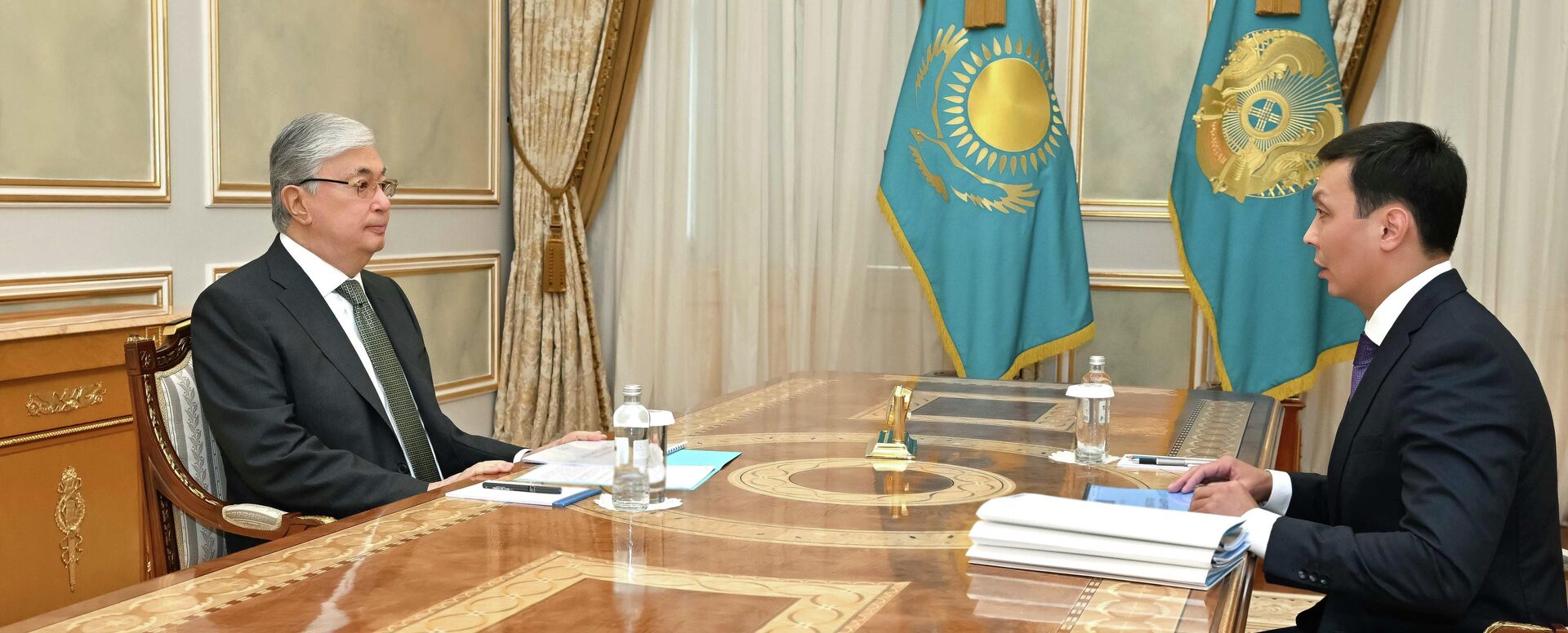 Глава государства принял председателя Агентства по противодействию коррупции Асхата Жумагали - Sputnik Казахстан, 1920, 24.07.2023