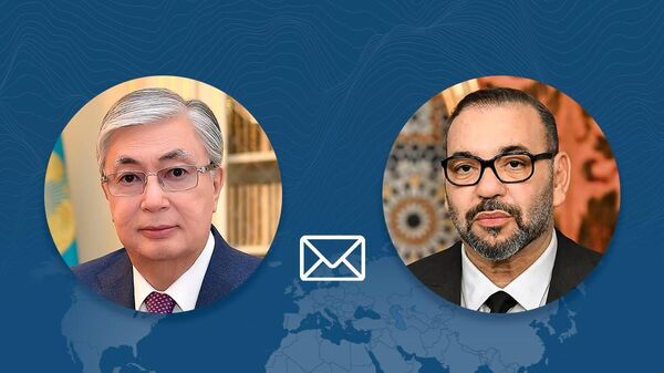 Касым-Жомарт Токаев и Король Марокко Мухаммед VI  - Sputnik Казахстан