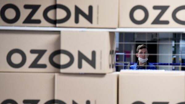 Открытие логистического центра интернет-магазина Ozon в Казани - Sputnik Казахстан