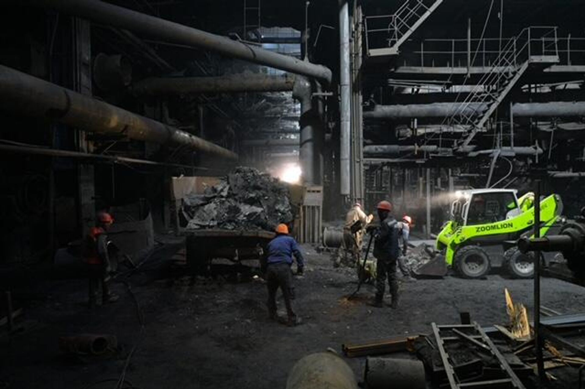 Ремонт на Экибастузской ТЭЦ  - Sputnik Казахстан, 1920, 01.08.2023