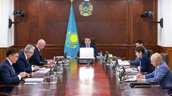 На заседании в правительстве обсудили вопросы развития Астаны - Sputnik Казахстан