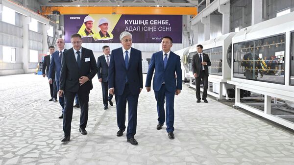 Мемлекет басшысы ZENITH зауытының жұмысымен танысты    - Sputnik Казахстан