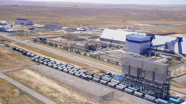 Крупный химический комплекс по выпуску минеральных удобрений ЕвроХим-Каратаув Жамбылской области  - Sputnik Казахстан