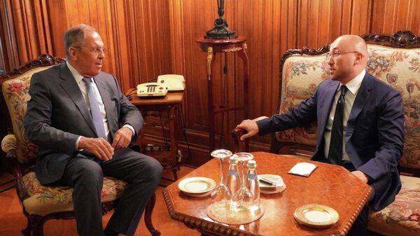 Глава МИД России Лавров и посол Казахстана Абаев обсудили сотрудничество двух стран - Sputnik Казахстан