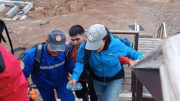 Спасение туристки из Кореи в горах Алматы
 - Sputnik Казахстан