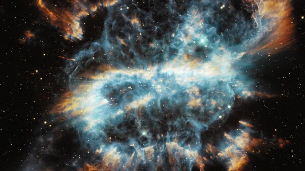 Умирающая туманность NGC 5189 в созвездии Муха   - Sputnik Қазақстан