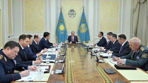 Глава государства провел заседание Совета безопасности - Sputnik Казахстан