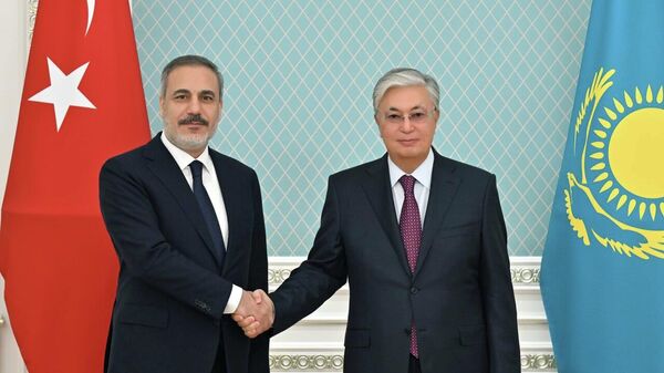 Глава государства принял министра иностранных дел Турции Хакана Фидана - Sputnik Казахстан