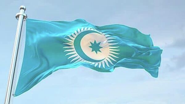 Организация тюркских государств. Флаг - Sputnik Казахстан