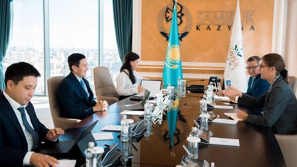 Самрук-Қазына и ЭксонМобил Казахстан расширяют сотрудничество  - Sputnik Казахстан