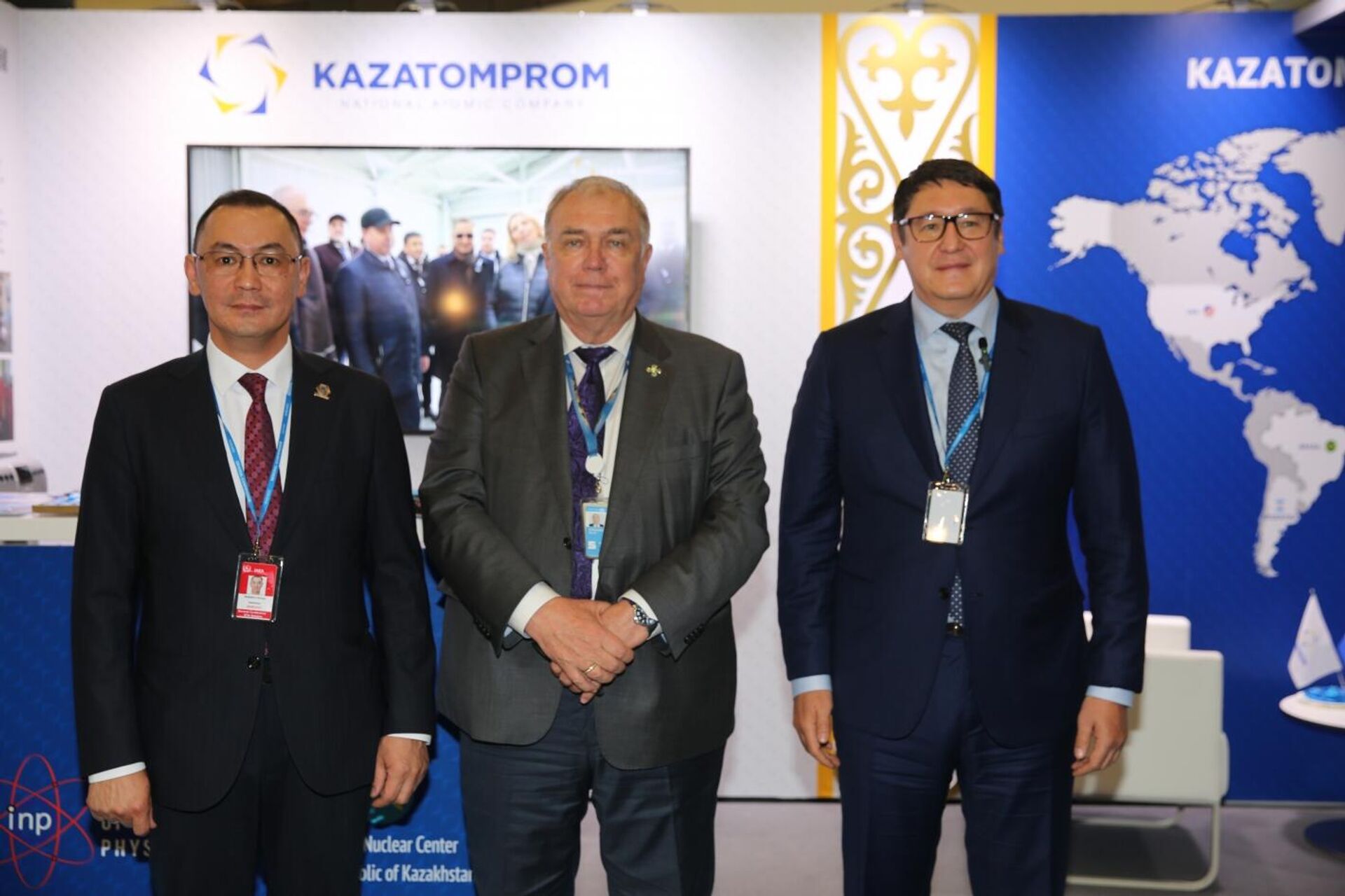 Страновой павильон Казахстана открыли  на сессии МАГАТЭ в Вене - Sputnik Казахстан, 1920, 25.09.2023