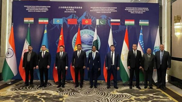 Совещание министров стран ШОС, отвечающих за внешнеэкономическую и внешнеторговую деятельность, прошло в Бишкеке  - Sputnik Казахстан