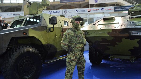 Международная выставка вооружения и военной техники PARTNER в Белграде - Sputnik Казахстан