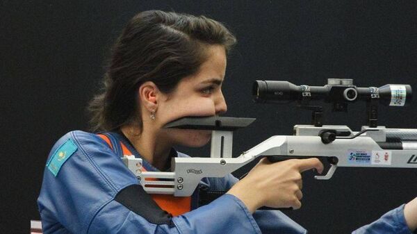 Представительница команды Казахстана по пулевой стрельбе Зухра Ирназарова стала победительницей Азиатских игр-2022 - Sputnik Қазақстан