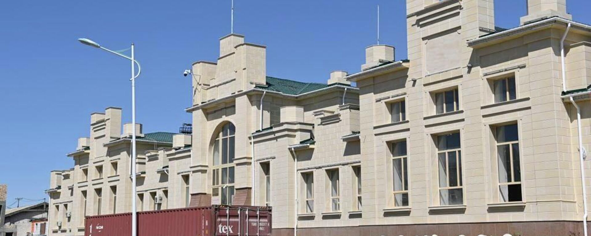В Кызылорде заканчивается реконструкция исторического здания железнодорожного вокзала - Sputnik Казахстан, 1920, 02.10.2023