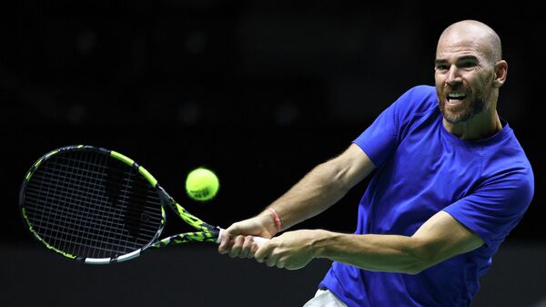 Адриан Маннарино во второй раз в карьере вышел в финал ATP 250 в Астане - Sputnik Казахстан