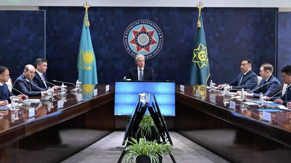 Токаев посетил АО Государственная техническая служба - Sputnik Казахстан
