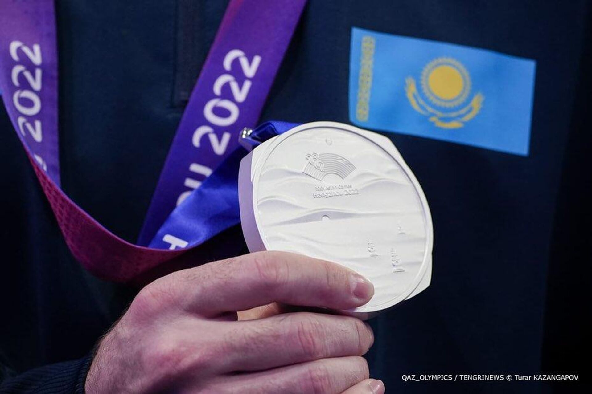 Серебряный призер XIX летних Азиатских игр – Данил Мусабаев  - Sputnik Казахстан, 1920, 04.10.2023