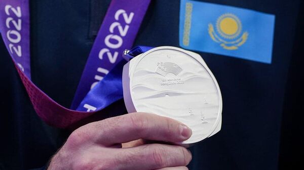 Серебряный призер XIX летних Азиатских игр – Данил Мусабаев  - Sputnik Казахстан