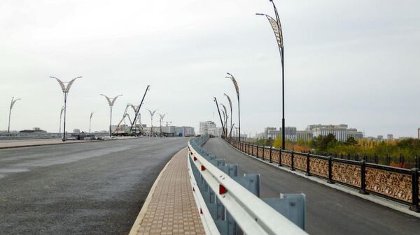 Строительство моста по улице Тауелсиздик в Астане - Sputnik Қазақстан