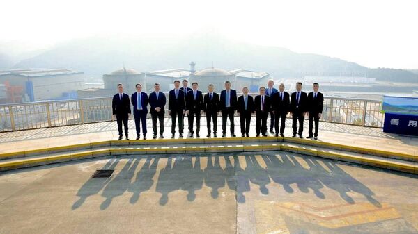 Председатель правления Самрук-Қазына Нурлан Жакупов принял участие в приемке тепловыделяющих сборок казахстанского производства на АЭС в г. Янцзы  - Sputnik Казахстан