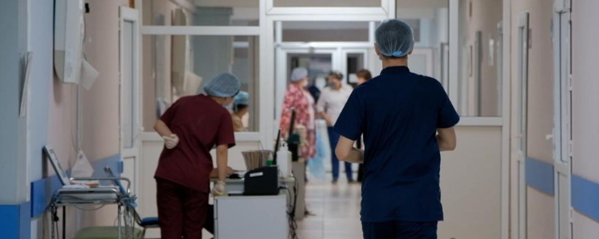 Больница имени Макажанова в Карагандинской области - Sputnik Қазақстан, 1920, 27.04.2024