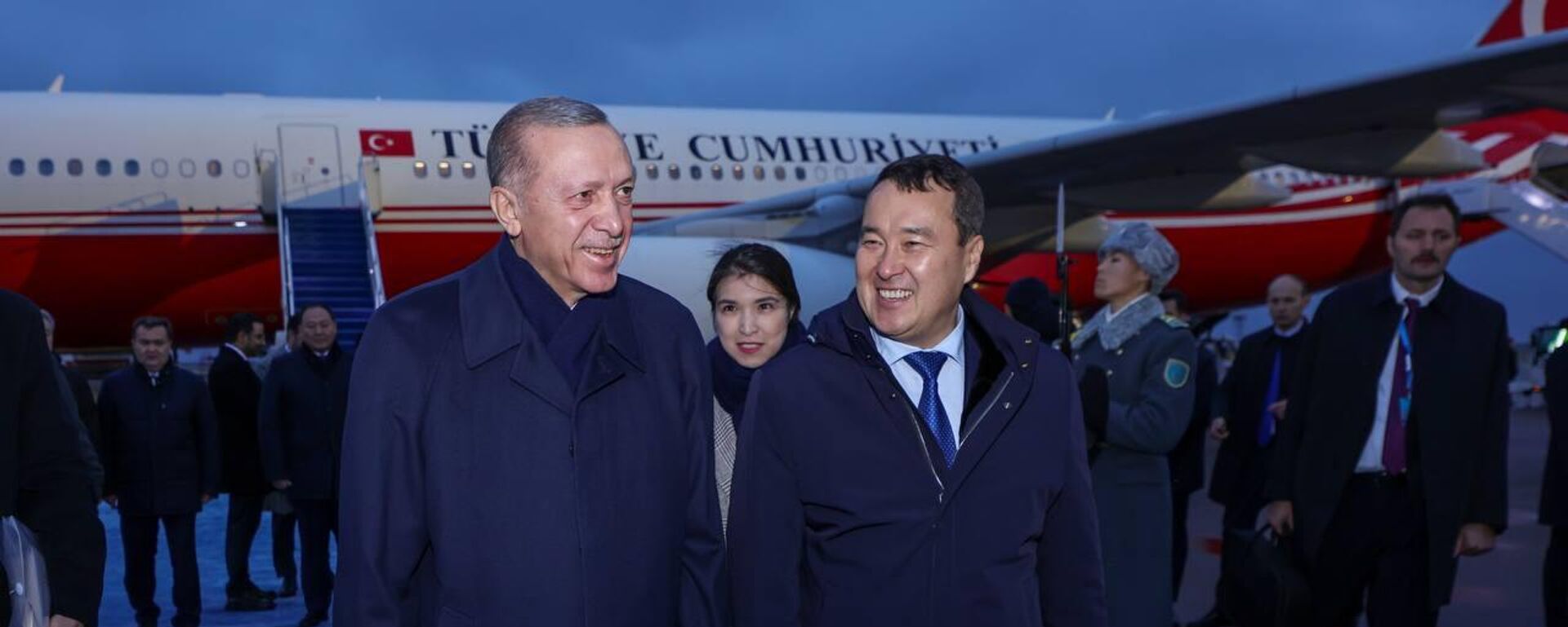 Президент Турции Эрдоган прибыл на саммит ОТГ в Астану - Sputnik Казахстан, 1920, 02.11.2023