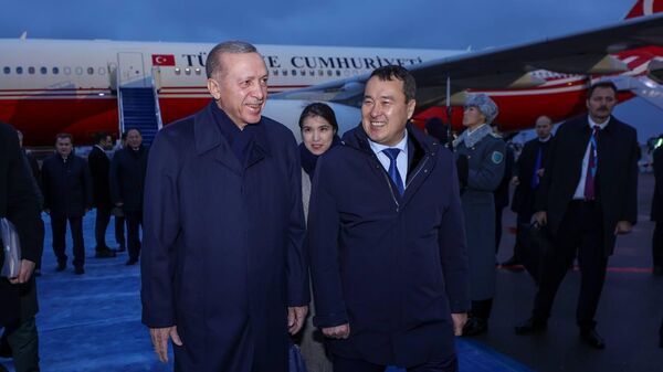 Президент Турции Эрдоган прибыл на саммит ОТГ в Астану - Sputnik Казахстан