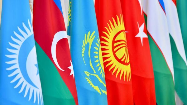 Флаги государств-участников Организации тюркских государств  - Sputnik Казахстан