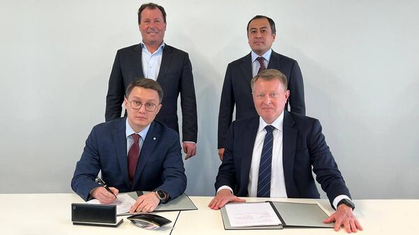 QazExpoCongress подписало меморандум об открытии представительства компании Messe Frankfurt - Sputnik Казахстан