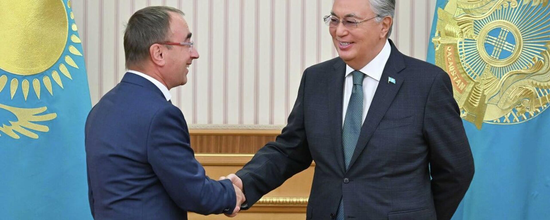 Глава государства принял генерального директора Svevind Energy Group Вольфганга Кроппа - Sputnik Казахстан, 1920, 07.11.2023