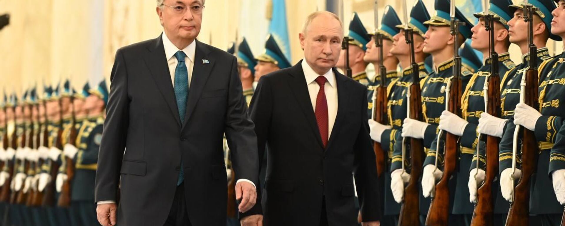 Тоқаев Ақордада Путинмен кездесті - Sputnik Қазақстан, 1920, 09.11.2023