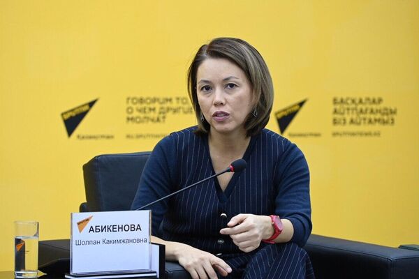 Шолпан Абикенова - генеральный директор Республиканского научно-исследовательского института по охране труда - Sputnik Казахстан