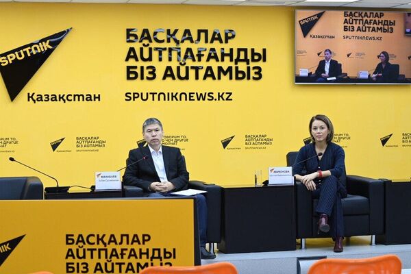 Пресс-конференция на тему Как сделать труд в Казахстане безопасным - Sputnik Казахстан