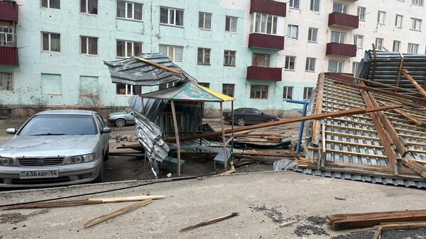 Ураган в Павлодаре - Sputnik Казахстан