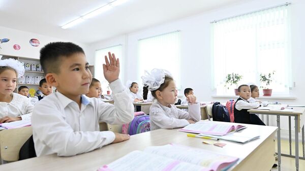 На юге Казахстана дали новое здание школе, построенной еще в 1965 году - Sputnik Казахстан
