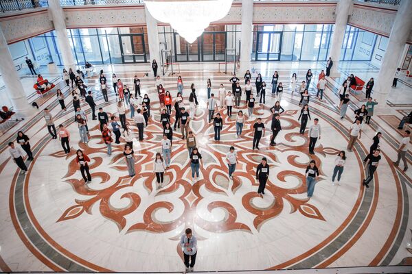  Кастинг дебютантов XIV Зимнего благотворительного бала. фото предоставлено фондом Болашак - Sputnik Казахстан