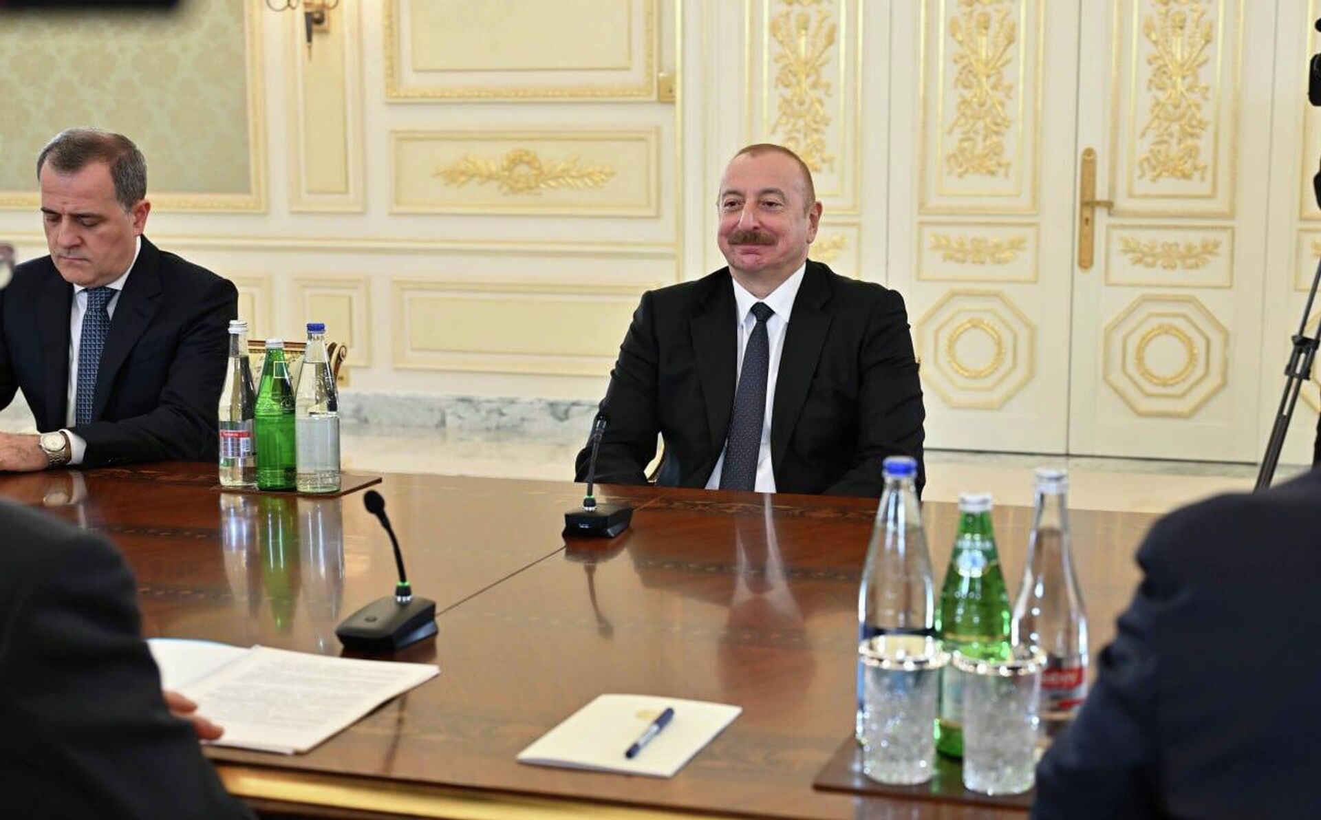 Касым-Жомарт Токаев и Ильхам Алиев провели переговоры - Sputnik Казахстан, 1920, 24.11.2023