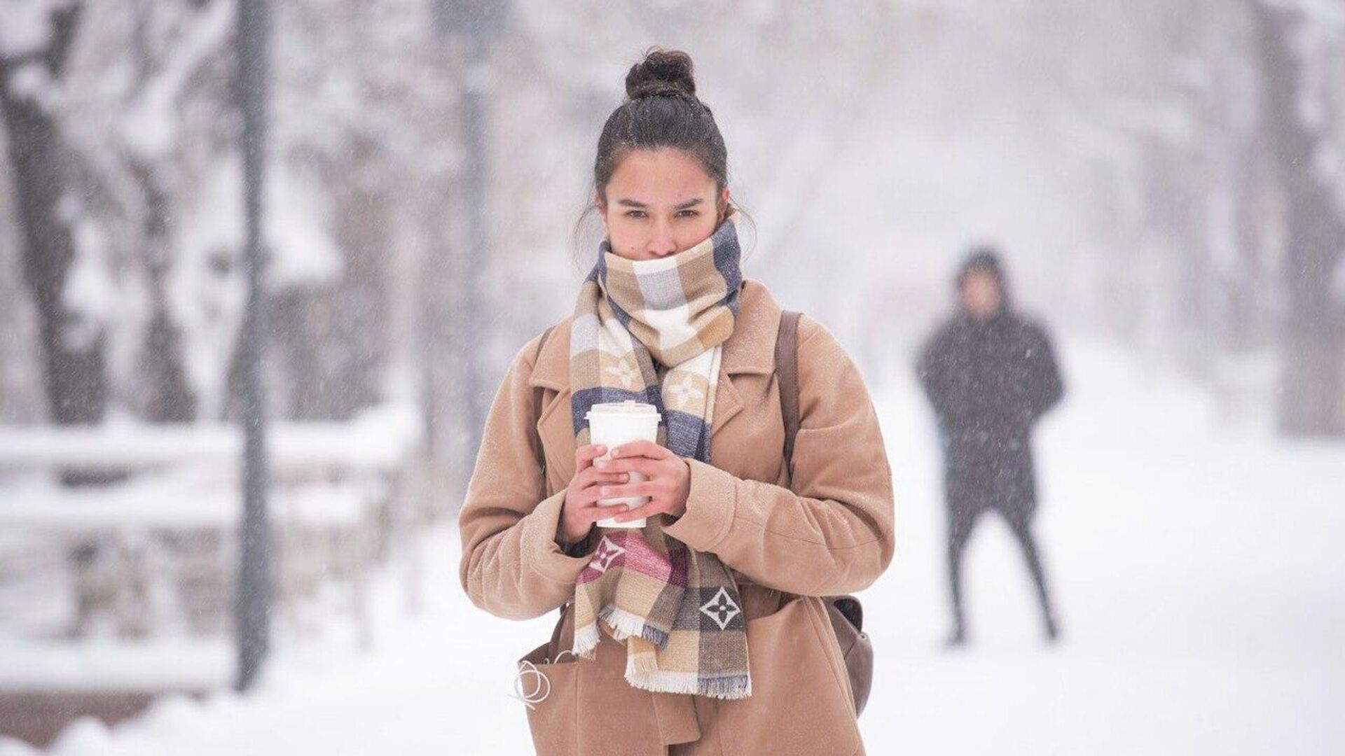 Зима в Алматы - Sputnik Казахстан, 1920, 20.01.2024