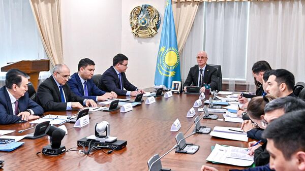 Заседание Совета по привлечению инвестиций (Инвестиционный штаб) в новом формате под председательством Романа Скляра - Sputnik Казахстан