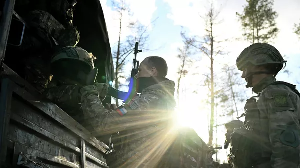 Боевая подготовка военнослужащих ВДВ в зоне СВО - Sputnik Казахстан
