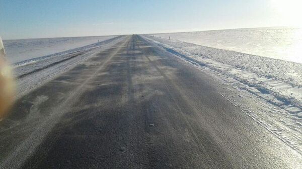 Зимняя дорога - Sputnik Казахстан