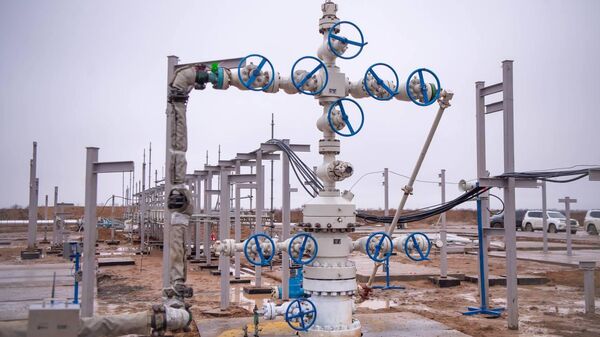 Крупное газоконденсатное месторождение Рожковское введено в промышленную эксплуатацию в Западно-Казахстанской области.  - Sputnik Казахстан