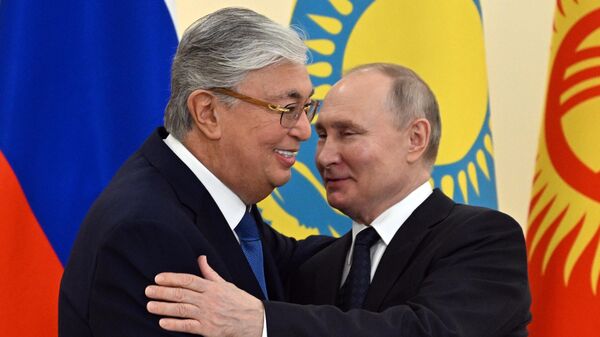 Президент РФ В. Путин принял участие в заседании Высшего Евразийского экономического совета - Sputnik Казахстан