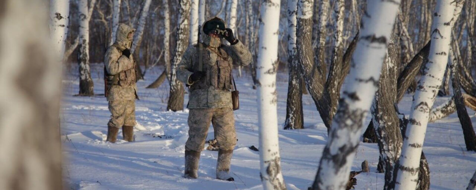 Казахстанские пограничники на границе - Sputnik Казахстан, 1920, 06.01.2026