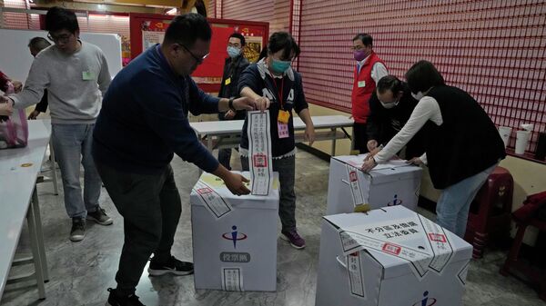 Выборы на Тайване - Sputnik Казахстан