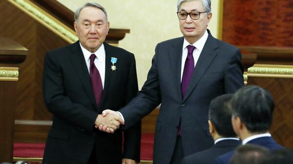 Токаев и Назарбаев, архивное фото - Sputnik Казахстан