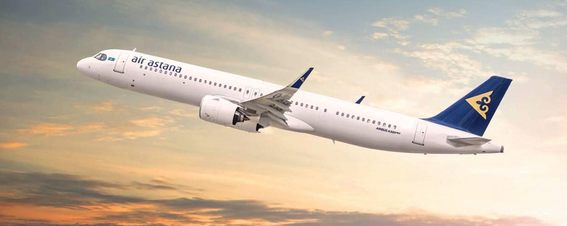 Самолет Air Astana - Sputnik Казахстан, 1920, 24.06.2024