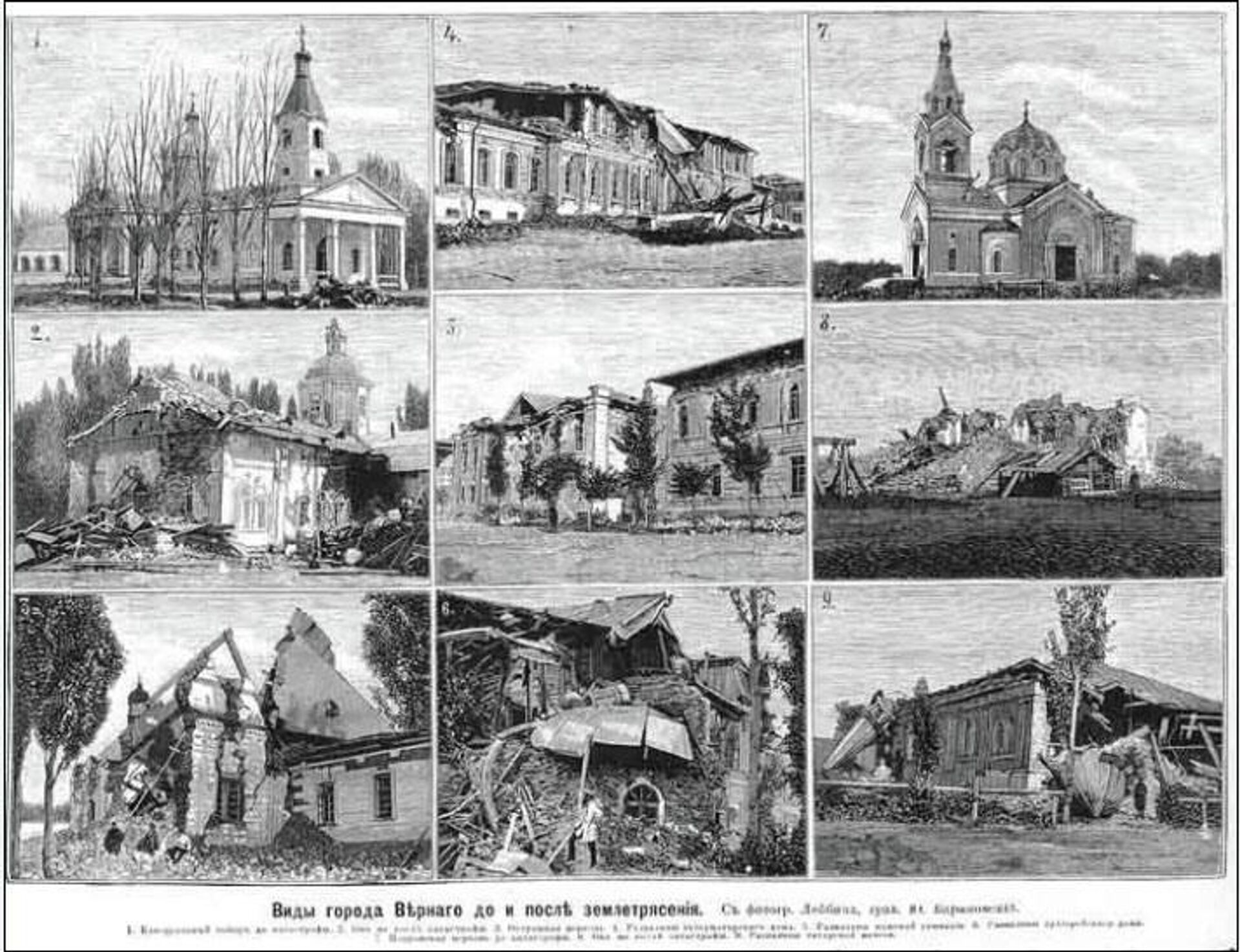 Верный после землетрясения - Sputnik Казахстан, 1920, 24.01.2024