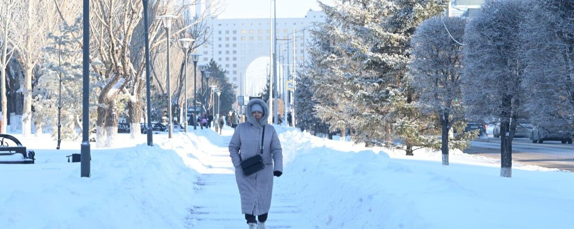 Астана. Виды зимой - Sputnik Қазақстан, 1920, 22.01.2026